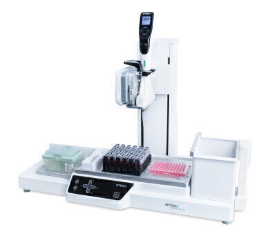 INTEGRA offers hands-free multichannel pipetting